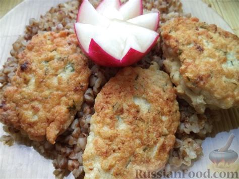 Котлеты из куриного фарша, рецепты на RussianFood.com: 217 рецептов ...