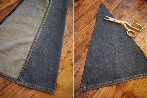 how to make bell bottom jeans