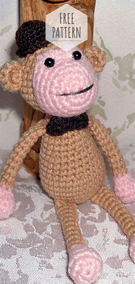Amigurumi Monkey Free Pattern