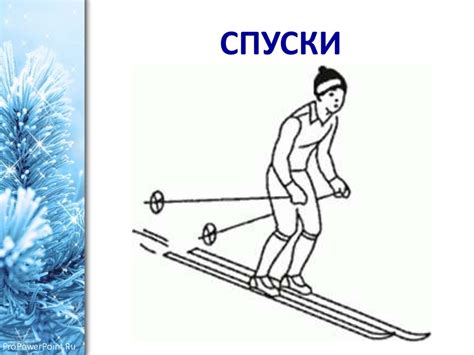 Спуски и подъёмы на лыжах - презентация онлайн