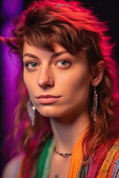 Premium Photo | Stylish mullet