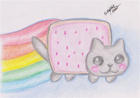 Nyan Cat Drawing by StephanieCardona - DragoArt