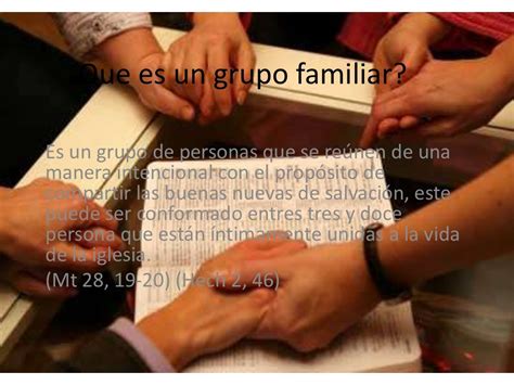 Que es un grupo familiar