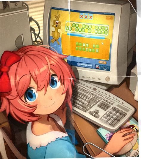у ж Л \ А W Ш i-Sà ' / Sayori (Doki doki Literature club) :: Doki doki ...