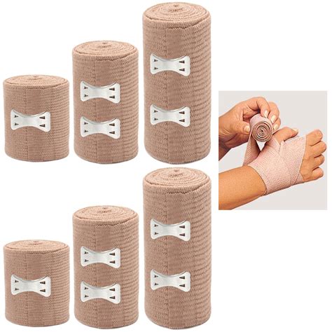 cotton elastic bandage adhesive  aid wrap flexible sports tape