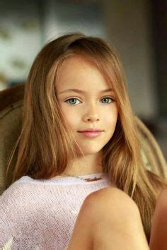 Russian child model Kristina Pimenova. Children