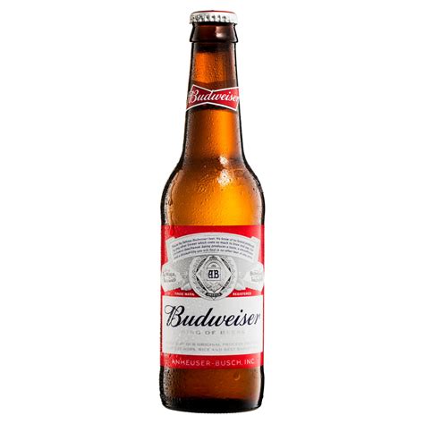Budweiser Beer 24 x 330mL Bottles | Buy Beer - 9320000503549