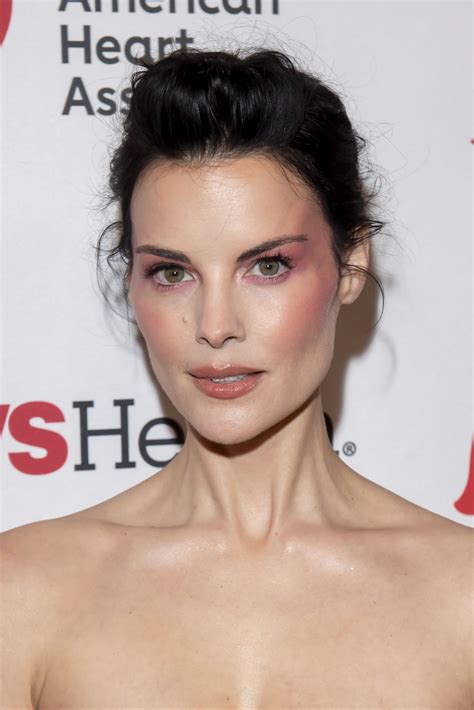 Jaimie Alexander Joins 2025 AHA Red Dress Collection • CelebMafia