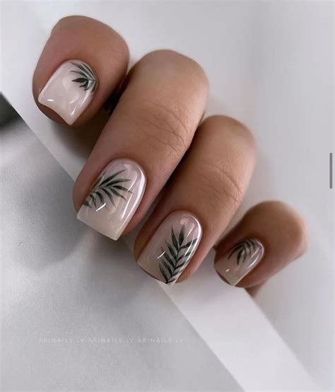 Голубой Маникюр наклейки для ногтей 11 | Manicura de uñas, Uñas ...