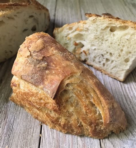 Flaky Sourdough Croissant Bread - No Butter Block Required - Bread