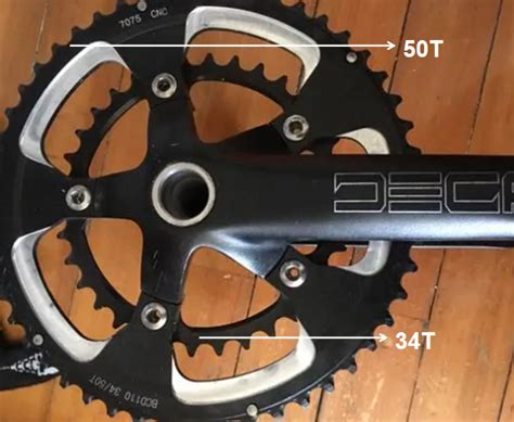 standard  compact chainring crankset  comparison