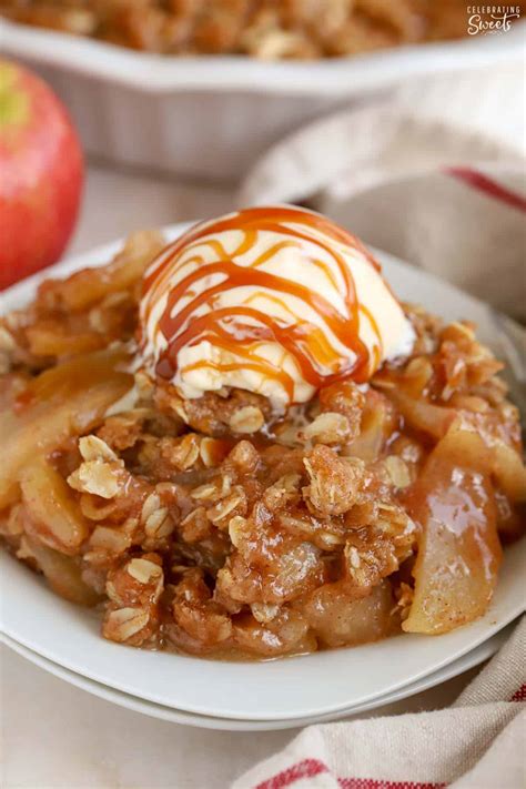 Apple Crisp Recipe - Celebrating Sweets