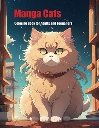 Manga Cats: Coloring Book for Adults and Teenagers by Vlad Kaminski ...