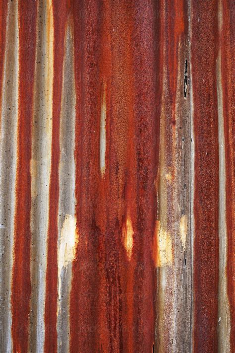 "Rusty Metal Wall Panel" by Stocksy Contributor "Marcel" - Stocksy