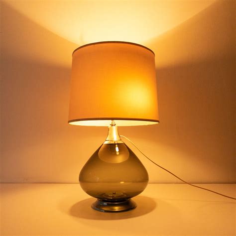 Lampada da tavolo in vetro soffiato, Italia anni '60 | Table lamp ...