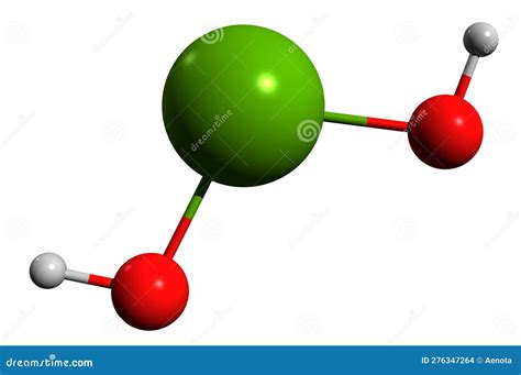 Hydroxide, Molecular Structures, Diatomic Anion, 3d Model, Structural ...