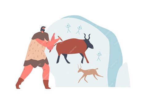Desenhos De Homem Da Caverna - 10