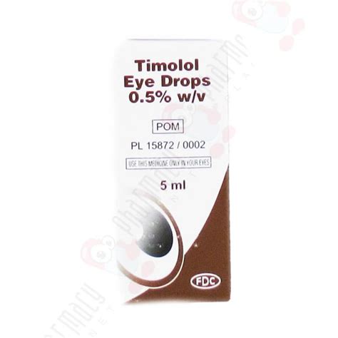 Buy Timoptol Eye Drop online in UK - Pharmacy Planet