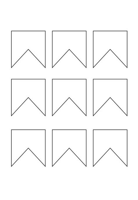 Bandeirinha Para Pintar - Desenhos de Bandeirinhas para pintar e colorir - Como fazer em casa