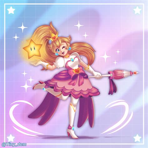 ArtStation - Princess peach - Magical Girl!
