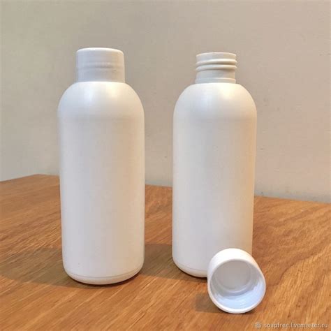 Флакон БЕЛЫЙ 150 мл HDPE с белой завинчивающейся крышкой купить в ...