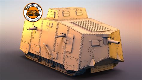 A7V Sturmpanzerwagen IDAP Technology -PMI0004B