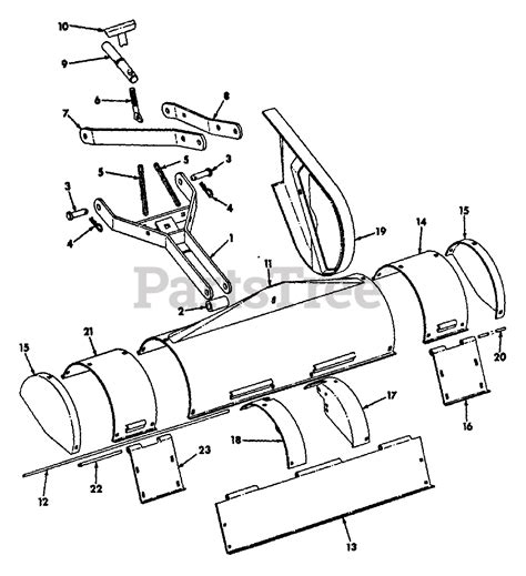 Cub Cadet Tiller 1 - Cub Cadet Tiller Attachment Hitch and Shields ...