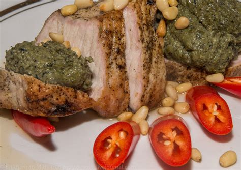 Запеченная свинина с соусом песто: foodclub_ru — LiveJournal