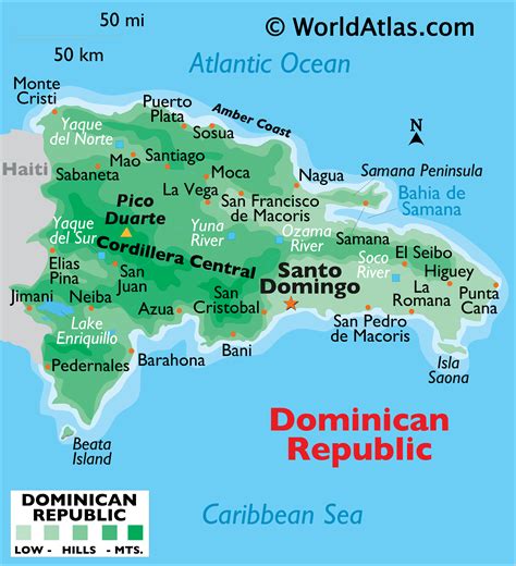 Map Of Dominican Republic Dominican Republic Traveler View
