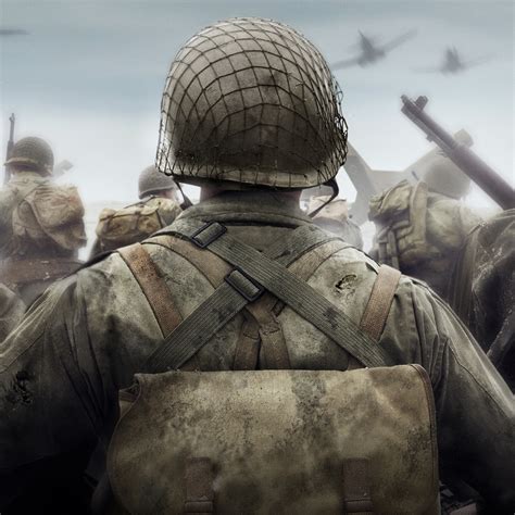 2048x2048 Call Of Duty WWII 4k Ipad Air HD 4k Wallpapers, Images ...