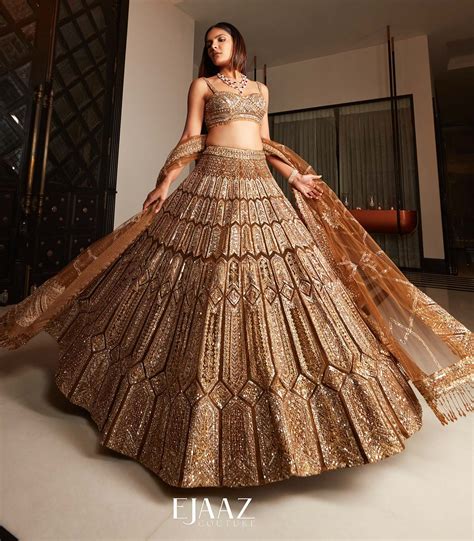 olive  gold lehenga set lehenga bridal lehenga choli bridal lehenga