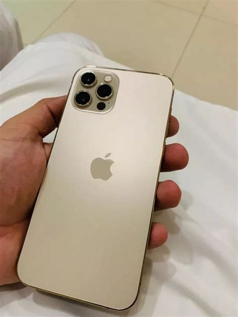 IPhone 12 Pro Gold 128GB Non-PTA - Used Mobile Phone for sale in Punjab