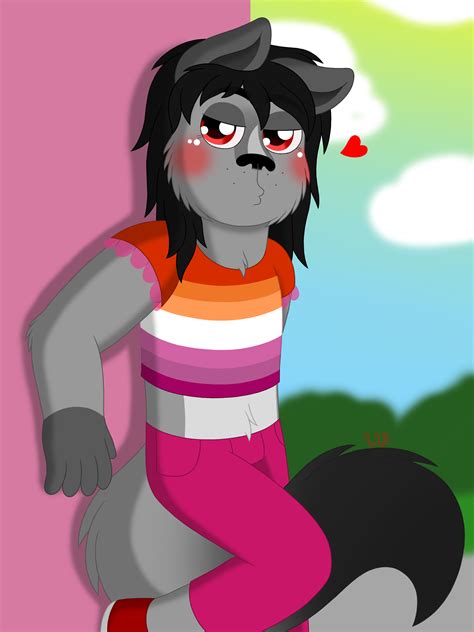 Lesbian Furry Lesbian Furry by LoloHeartWolf on DeviantArt