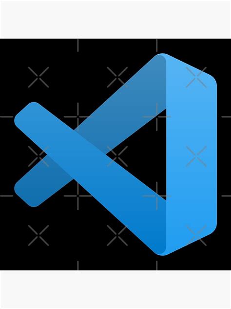 "New Microsoft Visual Studio Code Logo" Poster for Sale by kanhadesign ...