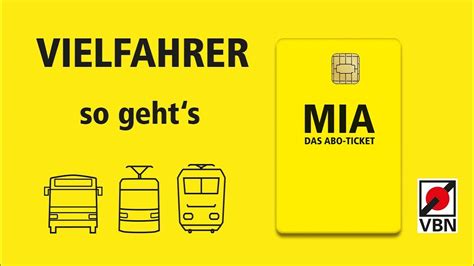 MIA erklärt / So funktioniert das MIA Ticket / VBN - YouTube