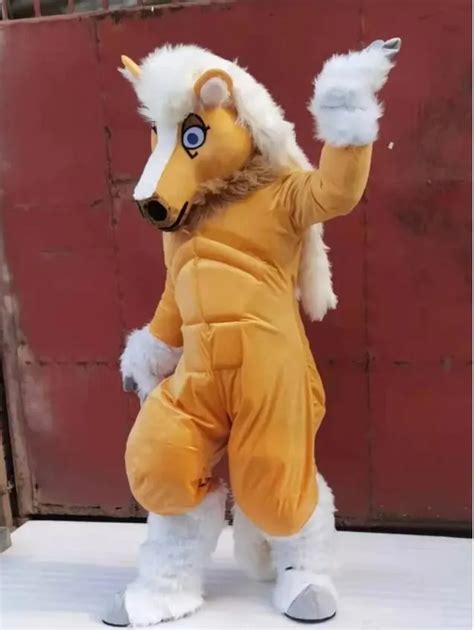 Kawaii Horse Squirrel Mascot Costume For Halloween, Carnival, And Fancy ...