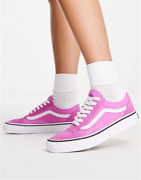 Vans Old Skool trainers in pink | ASOS