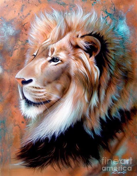 Pintura Moderna y Fotografía Artística : Retratos Animales Pintados al ...