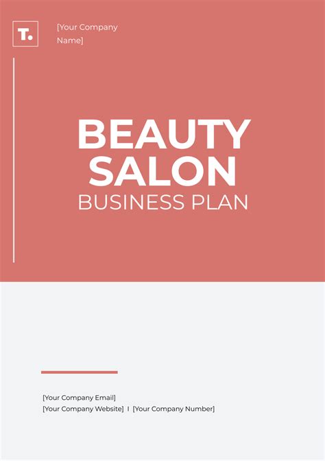 Business Plan Template For Hair Salon 10