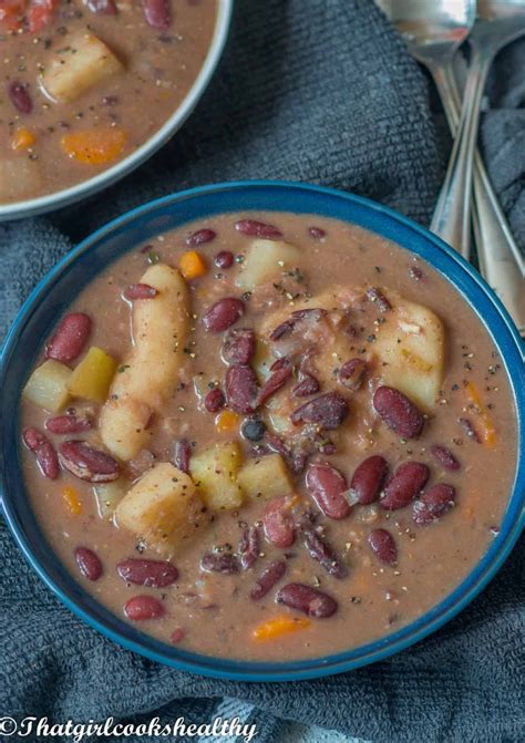Jamaican red peas soup without meat – Artofit
