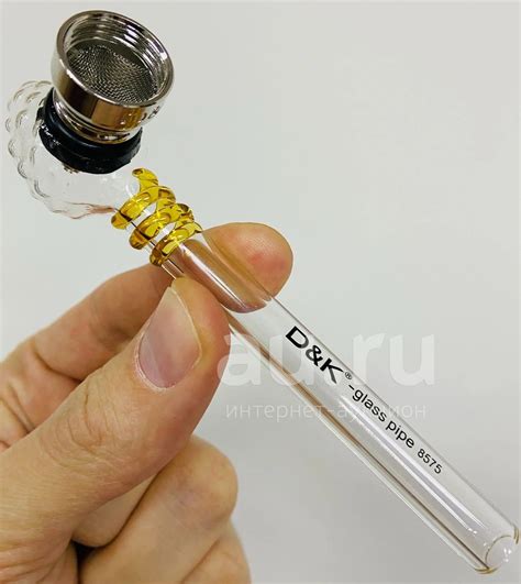 Трубка стеклянная D&K Strawberry — купить в Красноярске. Состояние ...