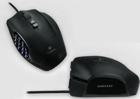 Logitech G600 MMO Gaming Mouse Updates G-Series Lineup - TechShout
