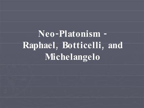 Neoplatonism