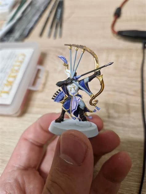 My paint scheme for lumineth : r/Lumineth_realm_lords