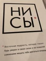Книга: "НИ СЫ. Будь уверен в своих силах и не позволяй сомнениям мешать ...