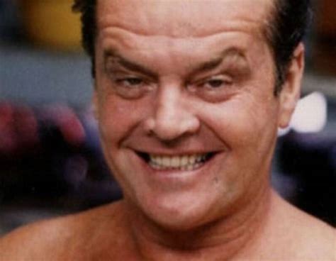 Jack Nicholson With And Without Joker Makeup (4 pics) - Izismile.com