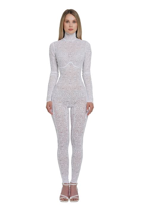 White Bodysuits for Women – Sexy, Dressy, and Full-Body Styles – MONOSUIT