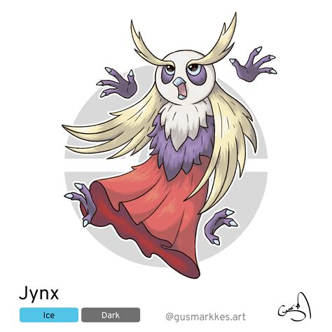 JYNX (Jynx redesign) : r/fakemon