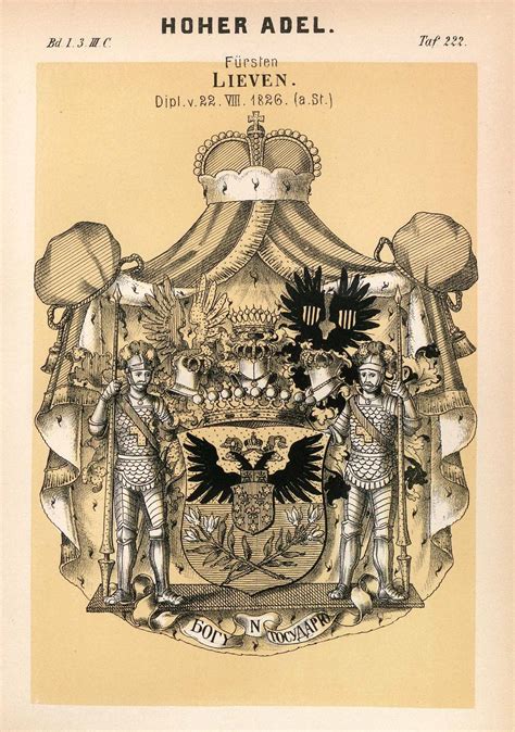 Герб княгини Ливен
