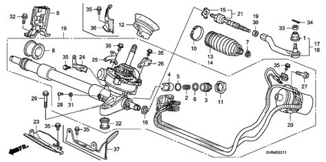 53534-SNA-A01 - Genuine Honda Dust Seal, Tie Rod